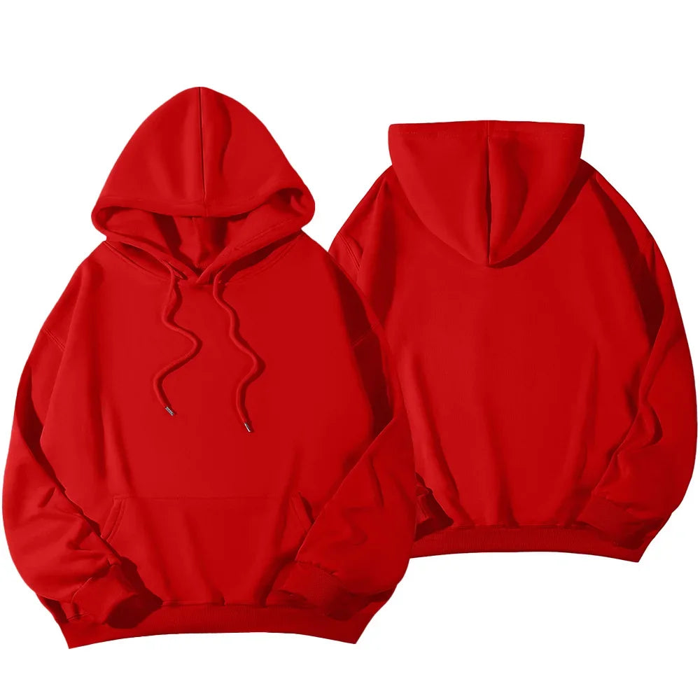 Hoodies for men and women 2026 autumn new item heavyweight American high street men's top plus size hooded pullover