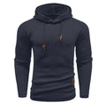 Men's Sweatshirt Spring Casual Knit Pullover Sweater Hoodies Drawstring Hooded Pullover Comfortable Clothing Us Size