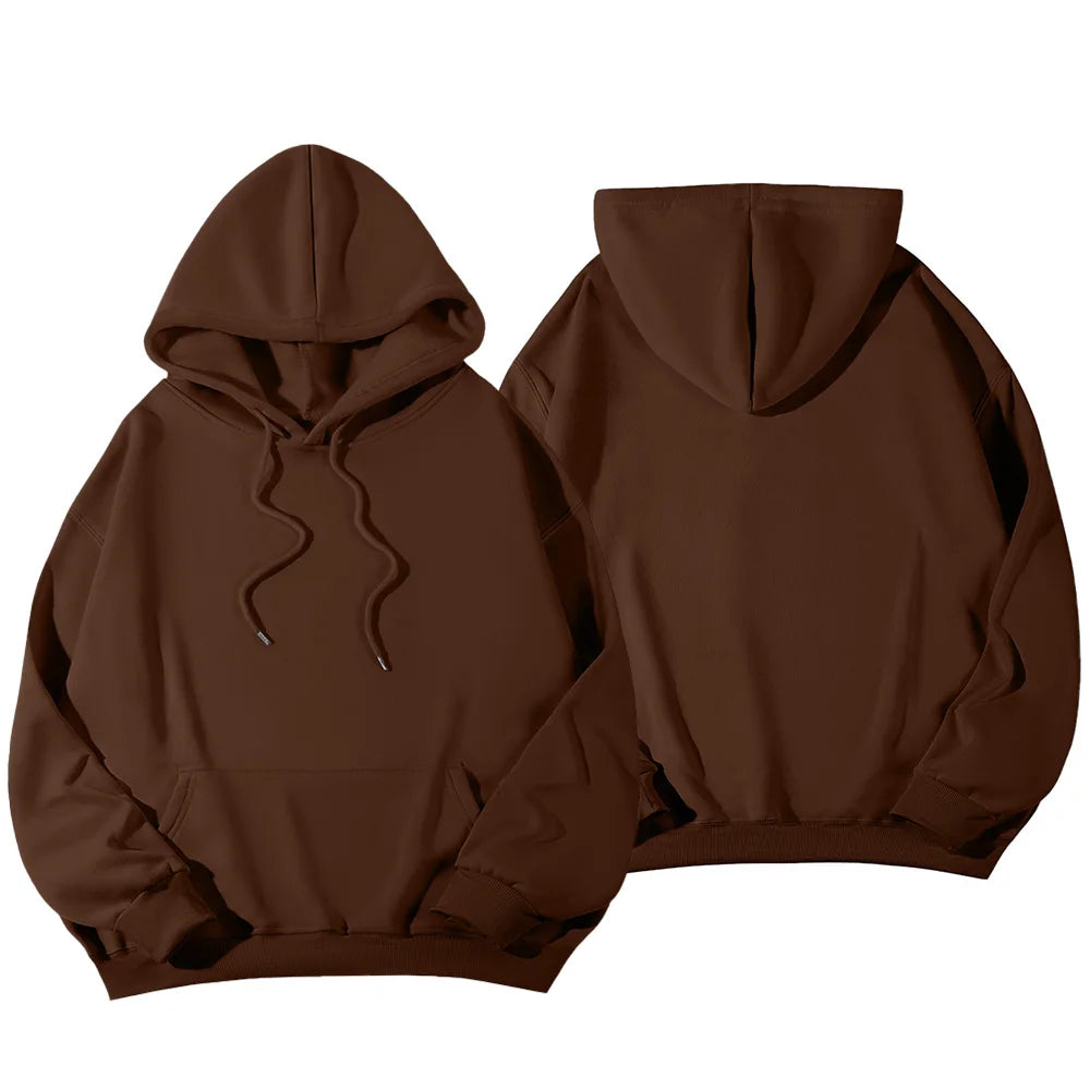 Hoodies for men and women 2026 autumn new item heavyweight American high street men's top plus size hooded pullover