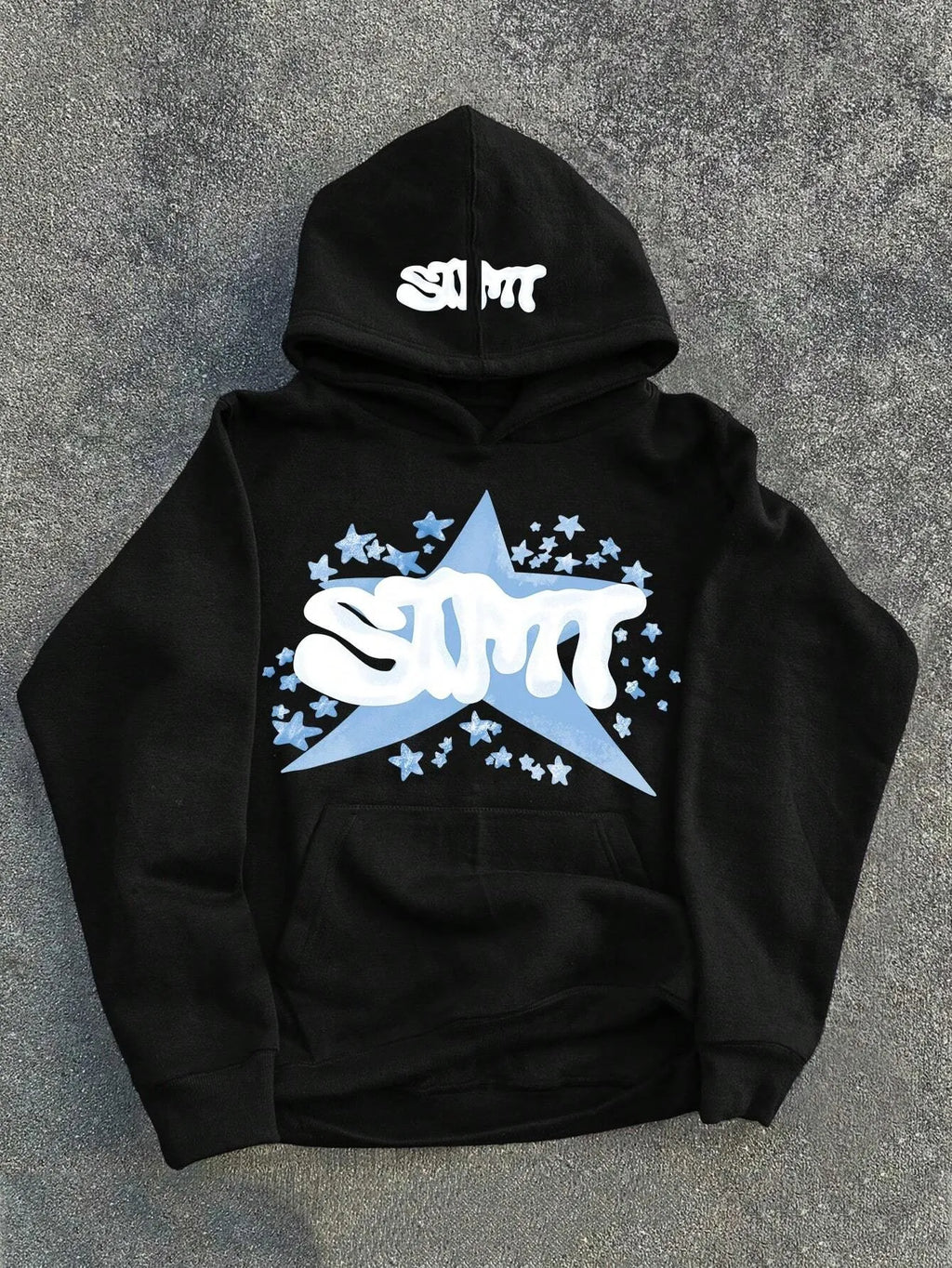 The new men's hooded sweatshirt for Spring and Autumn 2025 features a casual fashionable and comfortable 3D pattern print