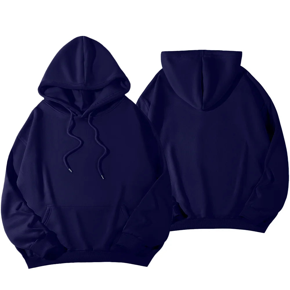 Hoodies for men and women 2026 autumn new item heavyweight American high street men's top plus size hooded pullover