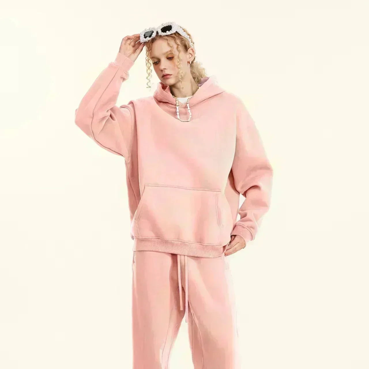 Hooded sweatshirt for men casual and versatile trendy and fashionable Men's hooded casual pullover sweatshirt  men's hooded