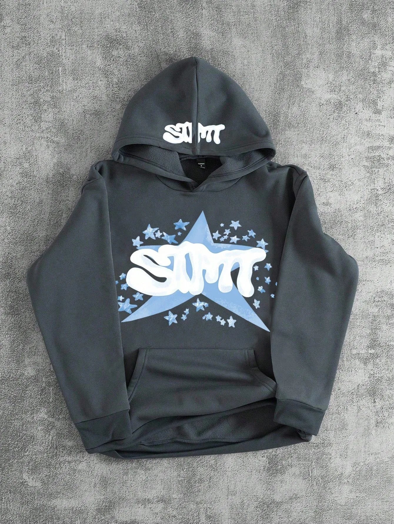 The new men's hooded sweatshirt for Spring and Autumn 2025 features a casual fashionable and comfortable 3D pattern print