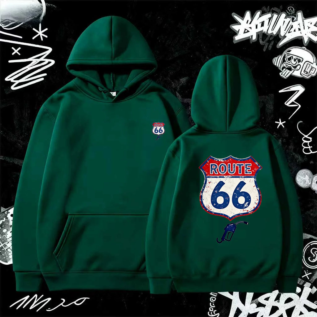 Latest trendy long-sleeve sweatshirt, men's sweatshirt, autumn solid color hooded casual top, men's outdoor sports pullover, men