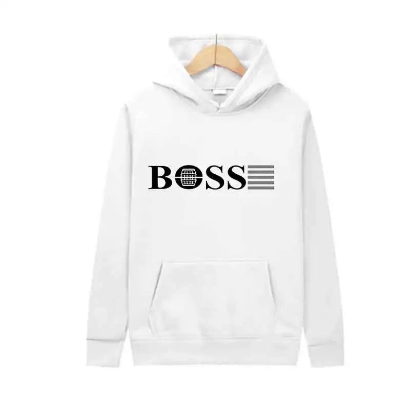 Hooded sweatshirt for outdoor sports and jogging Fashionable hooded tops men's casual street clothing Unisex clothing for spring