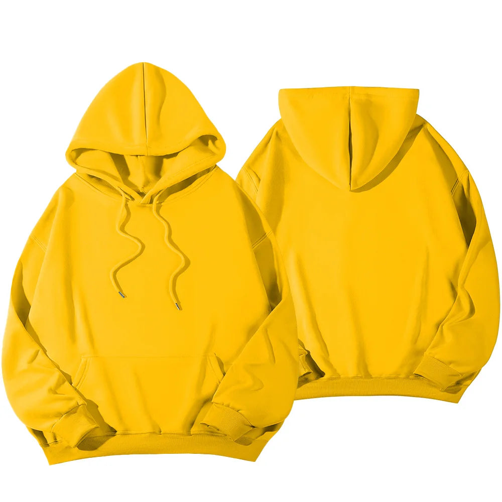 Hoodies for men and women 2026 autumn new item heavyweight American high street men's top plus size hooded pullover