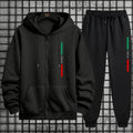 Hoodies Autumn Winter Men Sweatshirts Fashion Daily Men's Tracksuit Single Piece Sports Pants and Sportswear Zip Up Top Cardigan